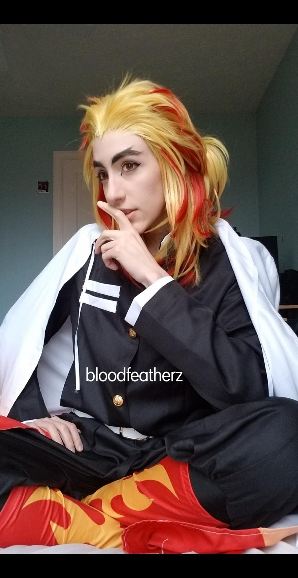 Demon Slayer-rengoku Kyoujurou Wig – Animee Cosplay